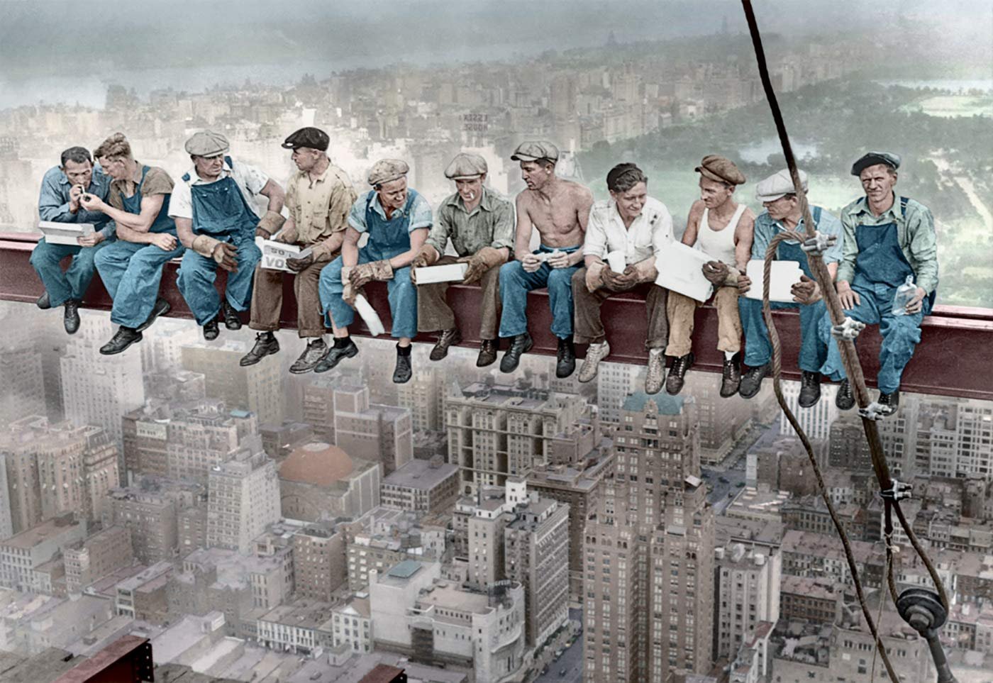 Пазл Educa Lunch Break on a Skyscraper (16009) 1500 деталей, фото №2