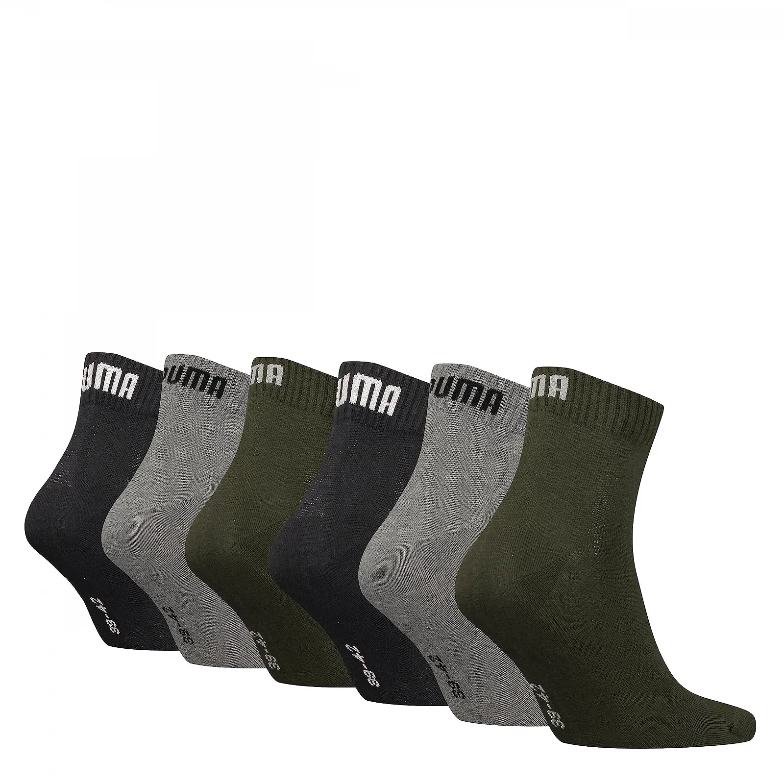 Носки PUMA Unisex Quarter (6 пар), фото №2