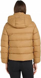Куртка Tommy Hilfiger жіноча стьобана пухова повсякденна з капюшоном synthetic.ua - Фото 1