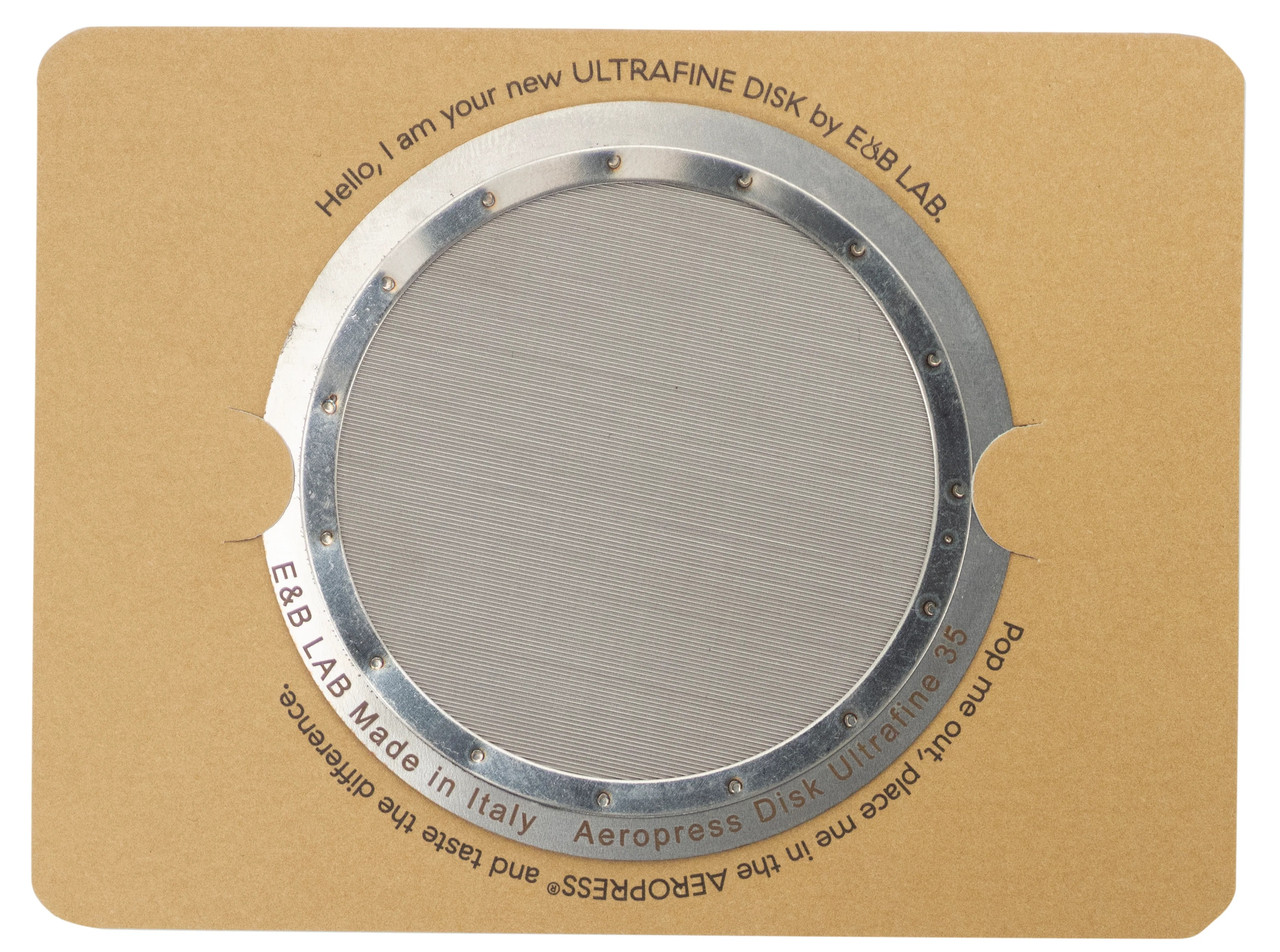 Фильтр E&B Lab Aeropress Filter Screen 35 Micron многоразовый для Аэропресса, фото №7 Фильтр E&B Lab Aeropress Filter Screen 35 Micron многоразовый для Аэропресса, фото №7