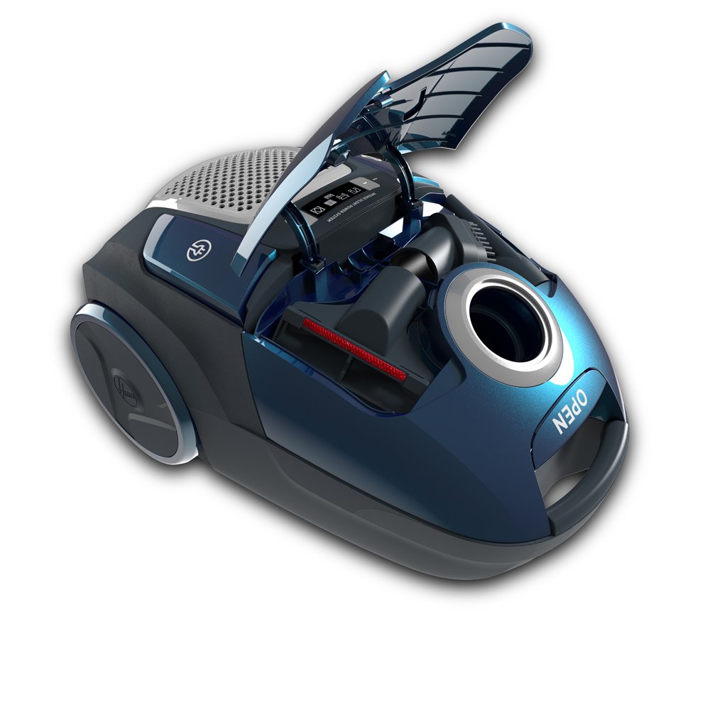 Пилосос Hoover Telios TX 60 для домашніх тварин (A + +, Циліндричний, Пилосос з пиловим мішком, 3.5 л, Синій, Телескопічний), фото №4