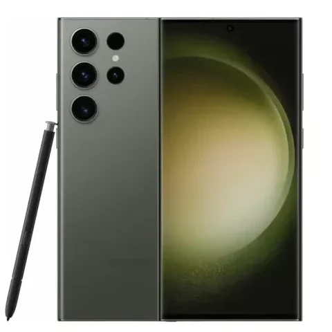 Смартфон 6.8" Samsung Galaxy S23 Ultra 8/256Gb 5G 2-SIM NFC 200/12Мп 8 ядер Android 16 Green, фото №1