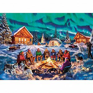 Пазл A Night of Northern Lights 1000 элементов synthetic.ua - Фото 1