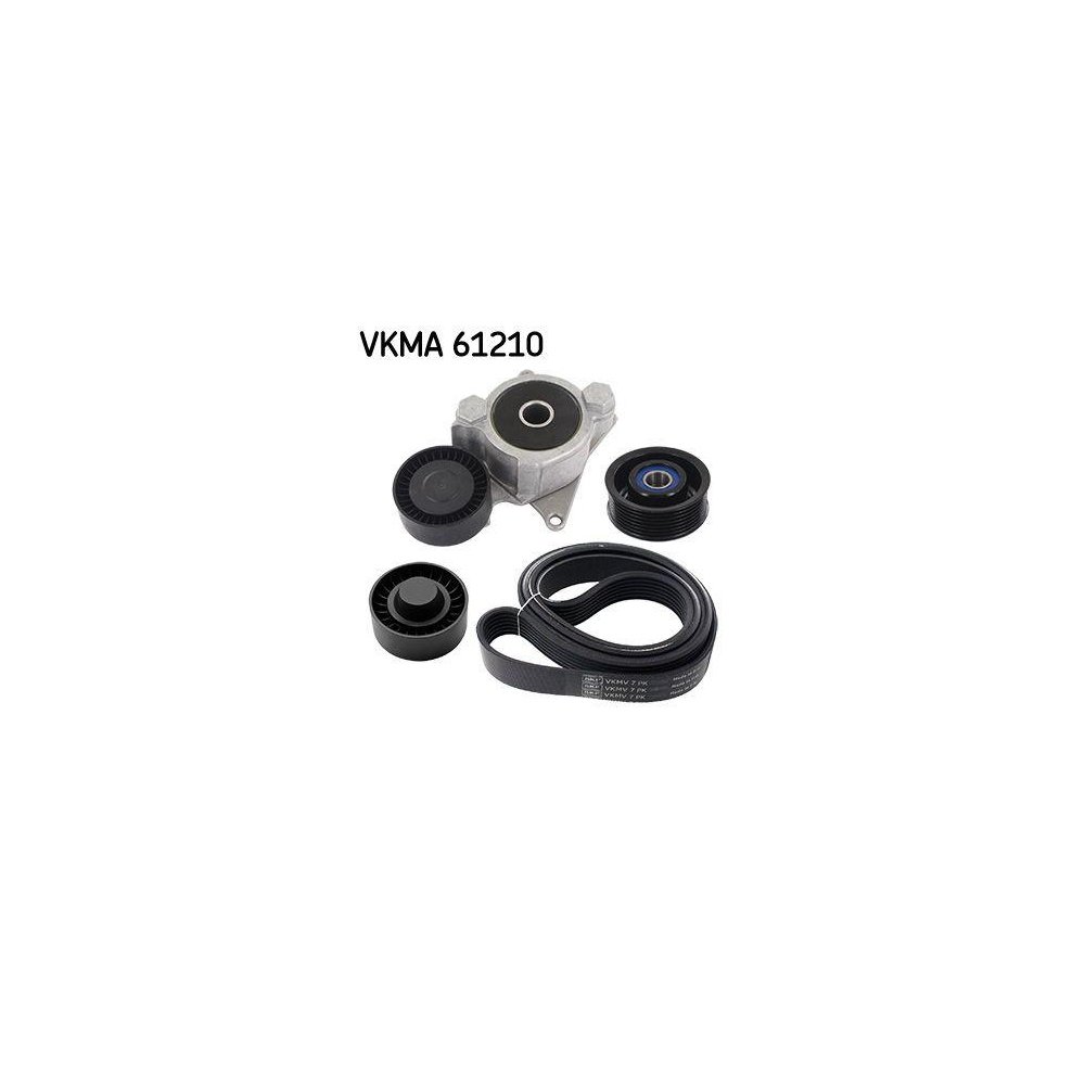 Комплект поліклинового паска SKF VKMA 61210 для TOYOTA LEXUS, фото №1