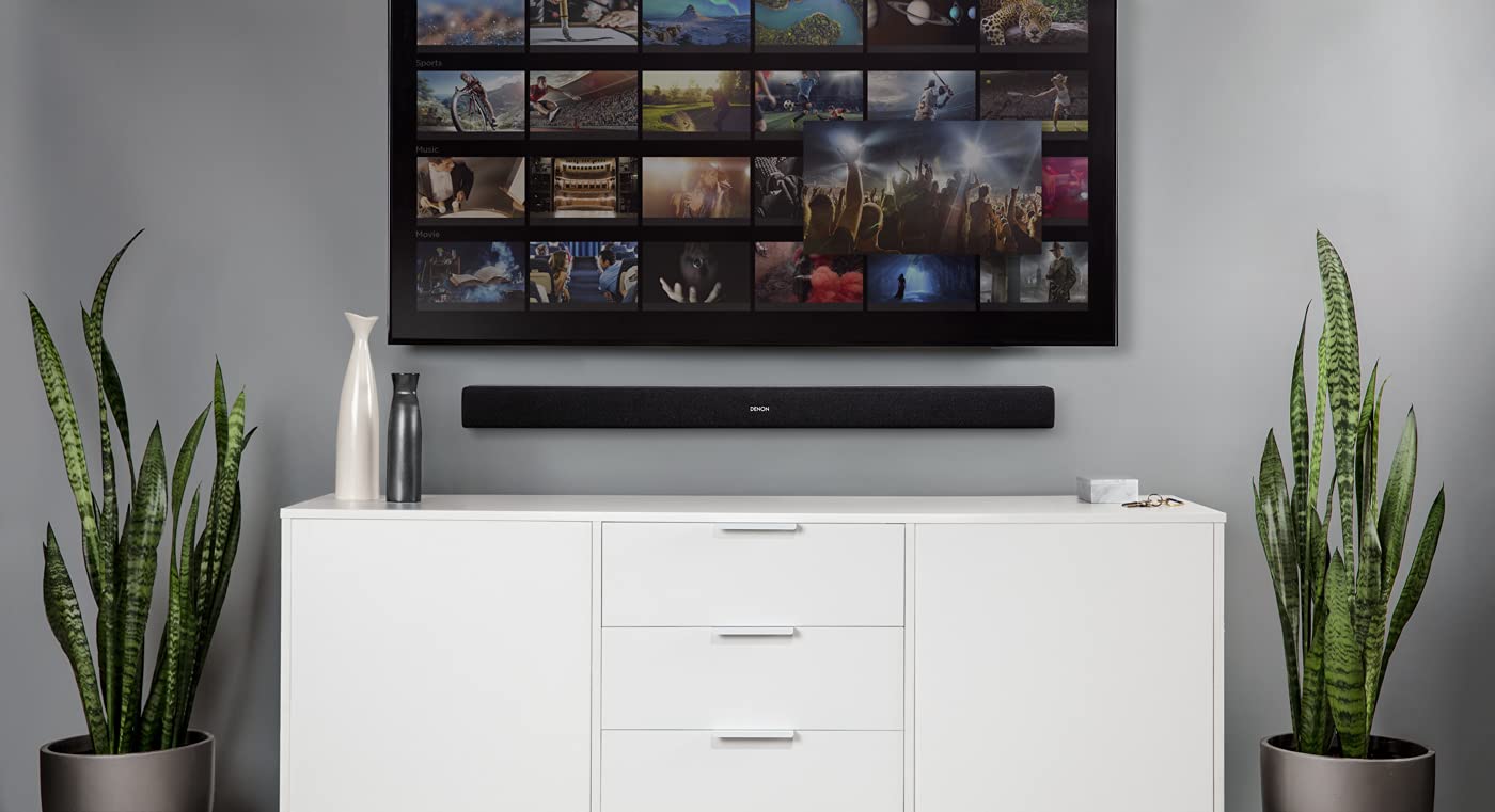 Саундбар Denon DHT-S216 2.1 для телевизора с встроенным сабвуфером Bluetooth HDMI ARC 4K UHD Dolby Digital DTS DTS Virtual:X оптический вход, фото №6