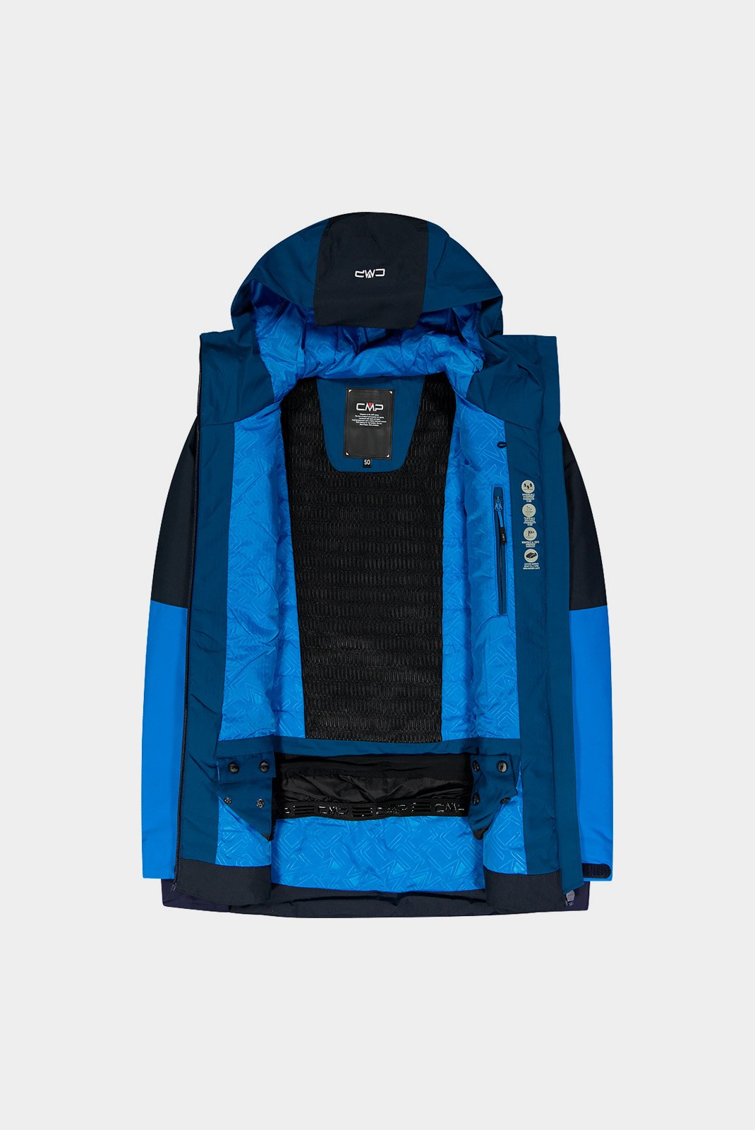 Куртка CMP MAN JACKET FIX HOOD S, фото №2