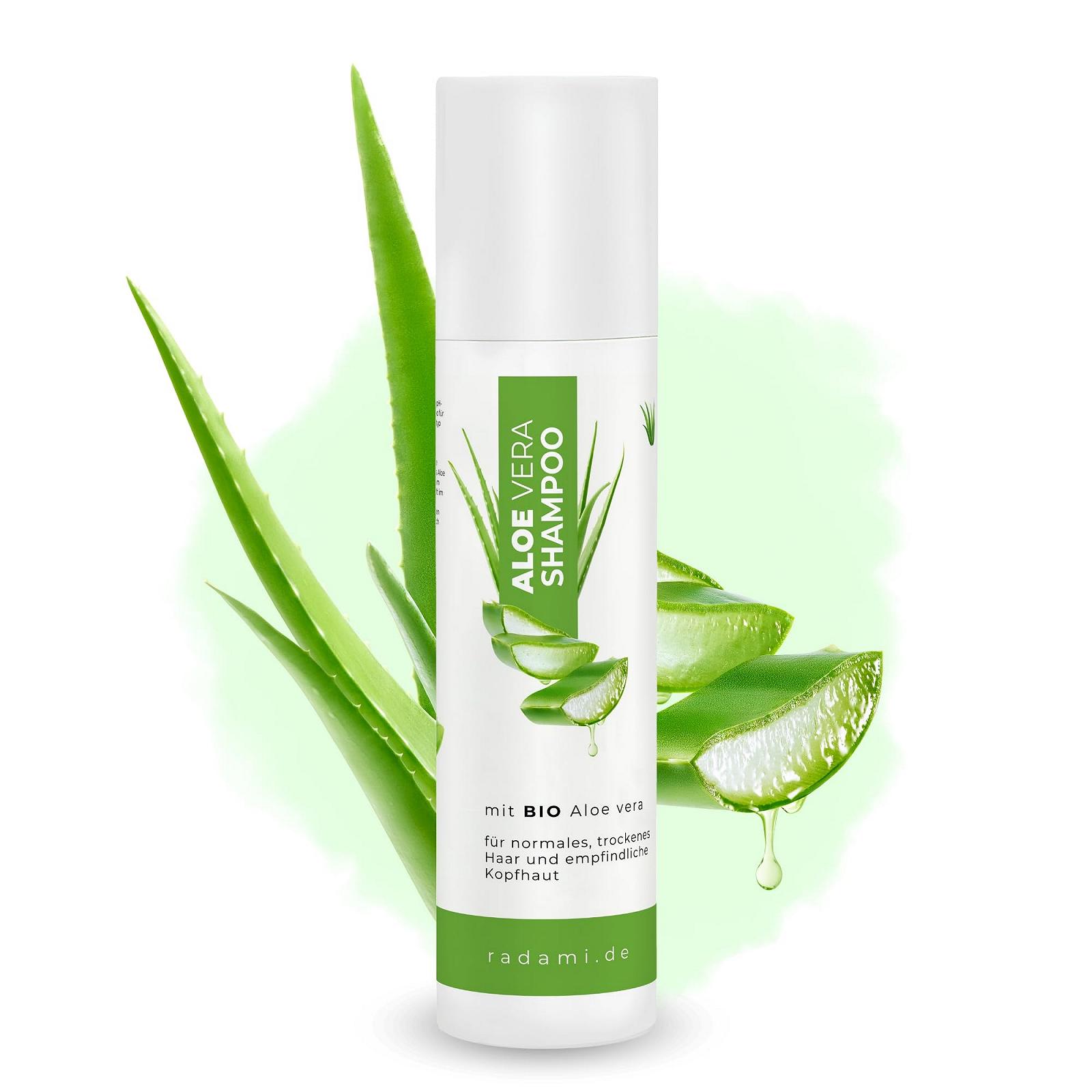 Шампунь Aloe Vera Органический Алоэ Вера Для сухих волос и чувствительной кожи головы 250 мл, фото №1