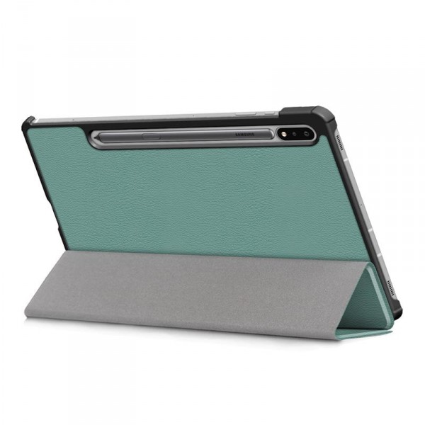 Чехол для планшета BeCover Smart книжка для Samsung Galaxy TAB S7 SM-T970 SM-T975 dark green 705227, фото №3
