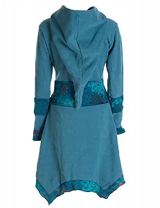 Женское Флисовое Пальто Vishes Кардиган с Капюшоном Куртка с Заостренным Капюшоном synthetic.ua - Фото 1