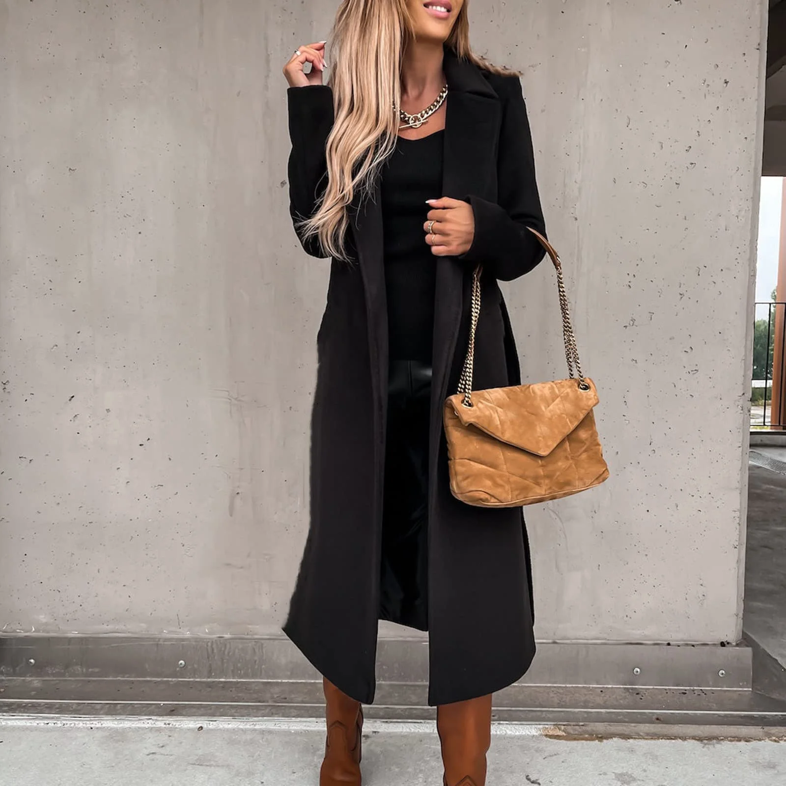 Тренч Жіночий Довгий, фото №5 Тренч Жіночий Довгий, фото №5