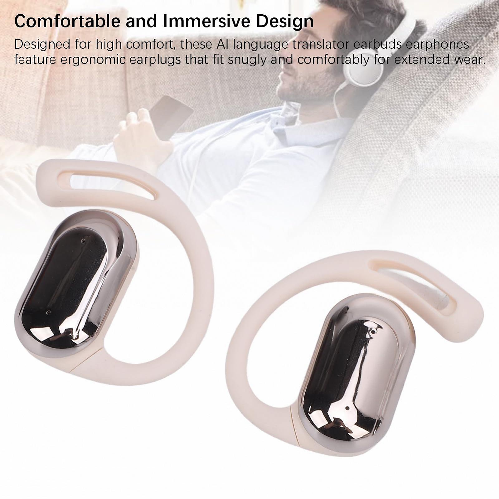 Наушники-переводчики с голоса AI Real Time Translation 52 языка #411, фото №6 Наушники-переводчики с голоса AI Real Time Translation 52 языка #411, фото №6