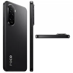 Смартфон XIAOMI Poco M7 4G 8+256GB Black аккумулятор 7000 мАч 33 Вт 6,9" дисплей двойная камера AI 50 Мп 144 Гц NFC IP64 с зарядным устройством synthetic.ua - Фото 1