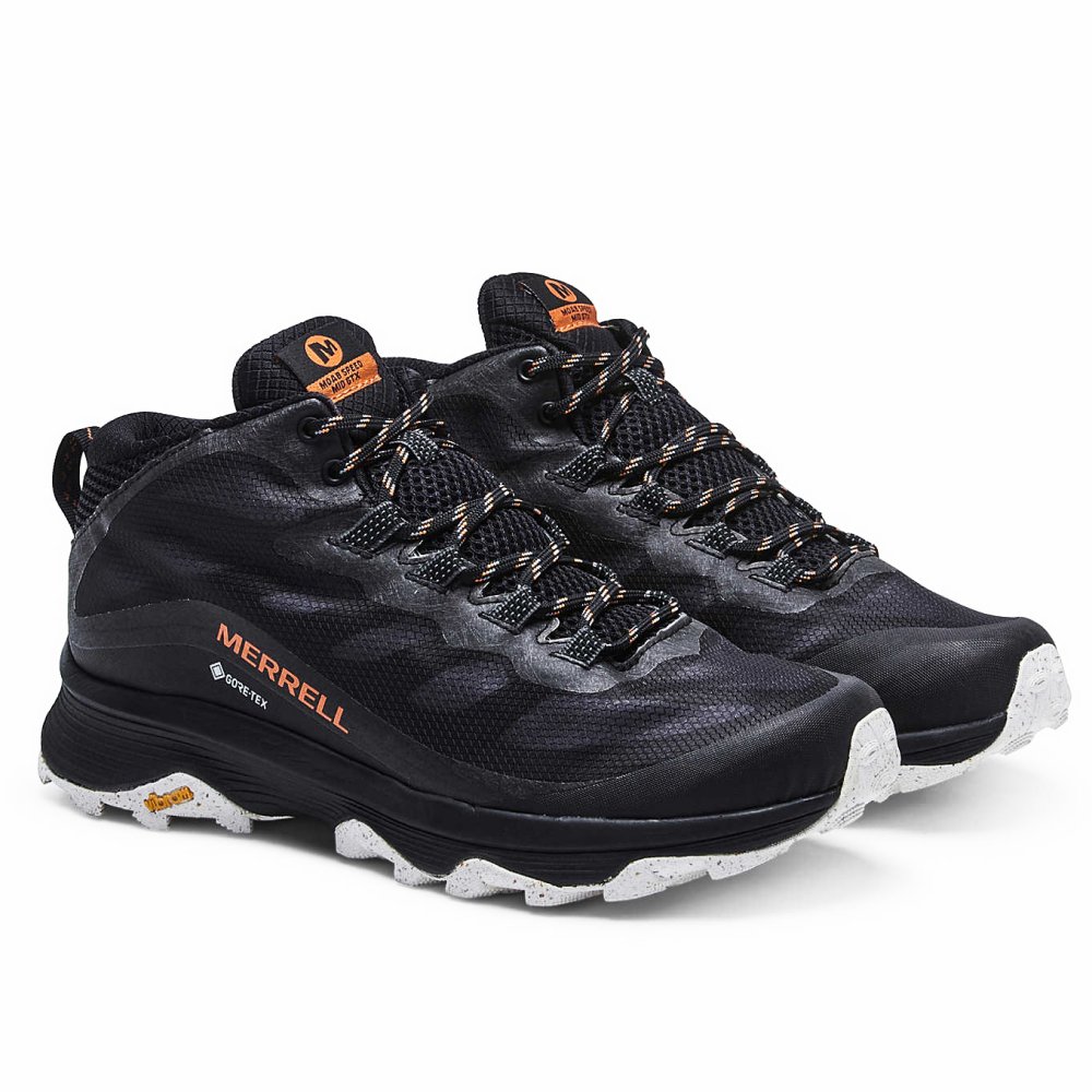 Кроссовки MERRELL MOAB SPEED MID GTX Черный размер 43.5, фото №3
