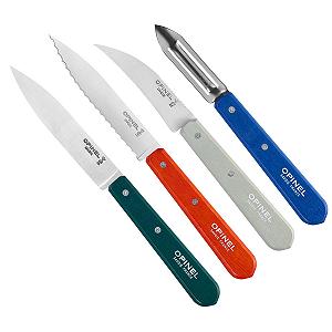 Набір кухонних ножів Opinel Essentiels DU CUISINIER 254643, 4 предмети, нержавіюча сталь - Фото 1