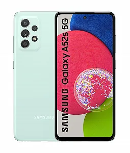 Смартфон Samsung Galaxy A52s 5G 256 ГБ Awesome Mint Dual SIM - Фото 1