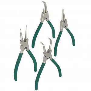 Плоскогубцы для стопорных колец Mannesmann M10471, 4 шт - Фото 1