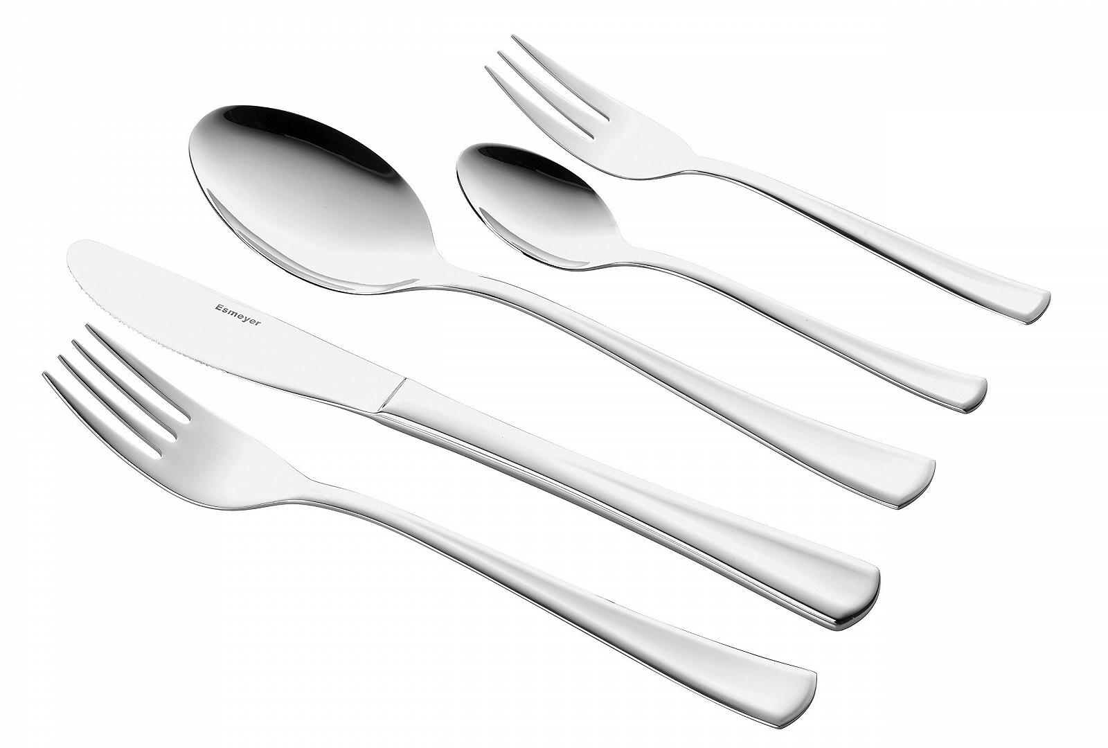 Набір столових приборів Esmeyer STOCKHOLM 181 предмет, полірована нержавіюча сталь 18/10, фото №4 Набір столових приборів Esmeyer STOCKHOLM 181 предмет, полірована нержавіюча сталь 18/10, фото №4
