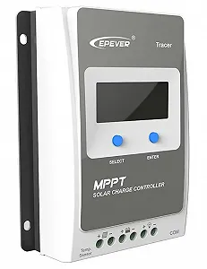 Сонячний контролер заряду MPPT EPEVER Tracer 1210AN 12V/24V Cірий synthetic.ua - Фото 1