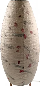 Настільна лампа GURU SHOP Coronada Lokta Paper Flower 60 см synthetic.ua - Фото 1