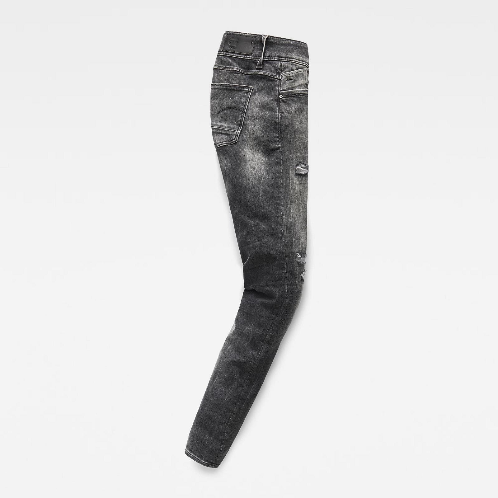 Жіночі джинси G‑STAR RAW Lynn Mid Skinny Antic Charcoal Destroy - 28, фото №5 Жіночі джинси G‑STAR RAW Lynn Mid Skinny Antic Charcoal Destroy - 28, фото №5