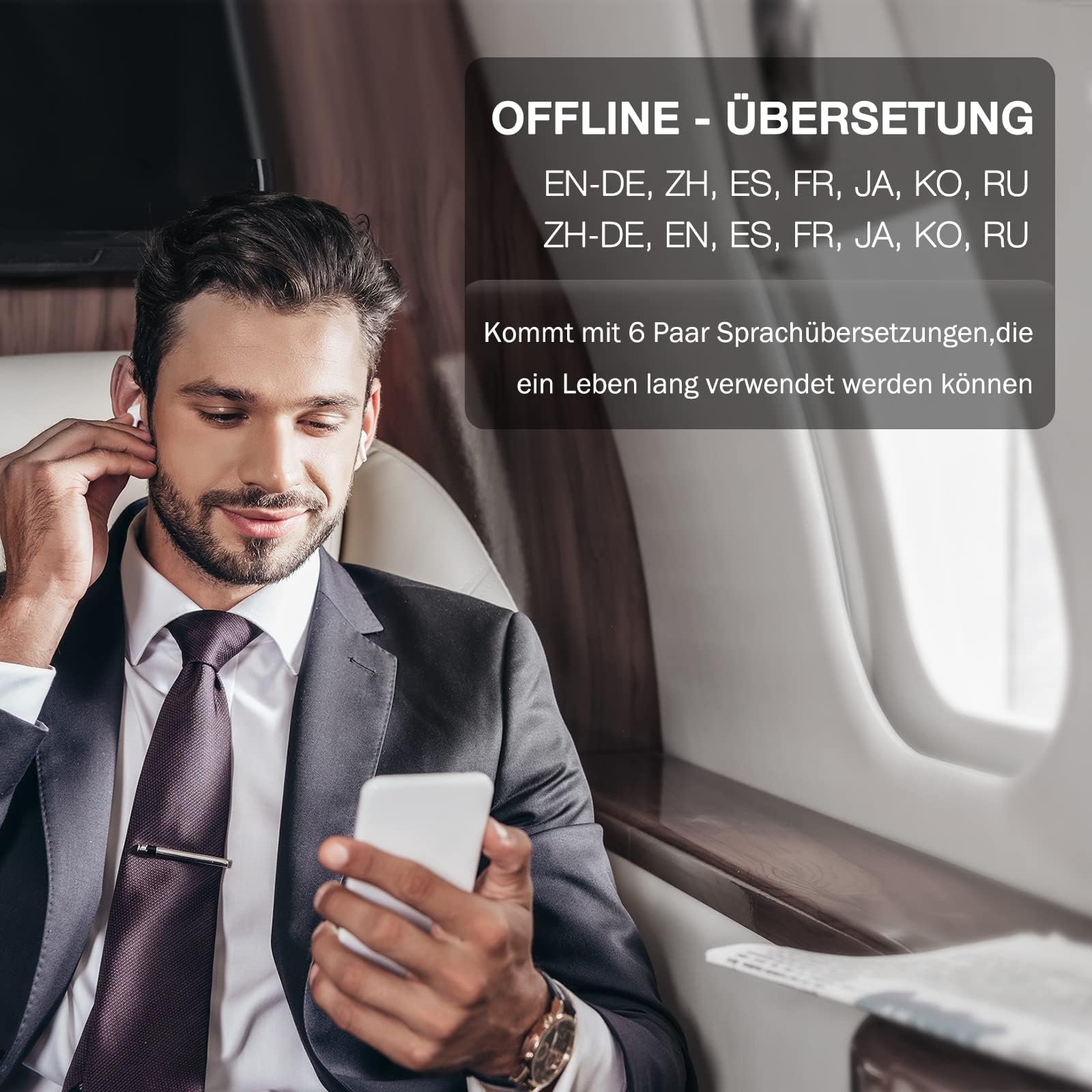 Переводчик голосовой Timekettle WT2 Edge/W3 Двунаправленный синхронный перевод, фото №5 Переводчик голосовой Timekettle WT2 Edge/W3 Двунаправленный синхронный перевод, фото №5