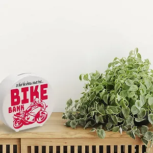 Скарбничка Мотоцикл Червона для байкерів synthetic.ua - Фото 1