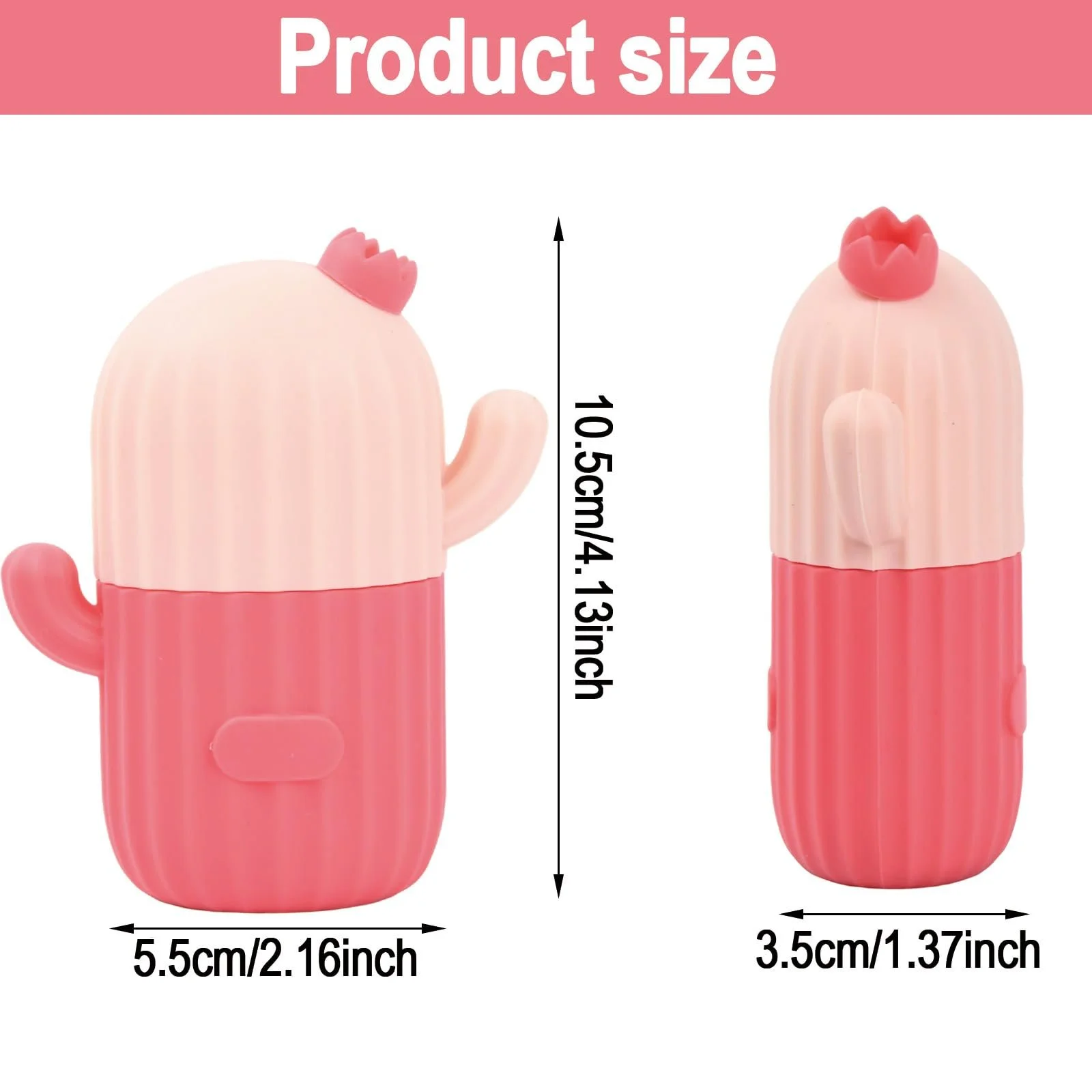 Кріоролер для обличчя Ice Face Roller силіконовий для звуження пор, фото №1