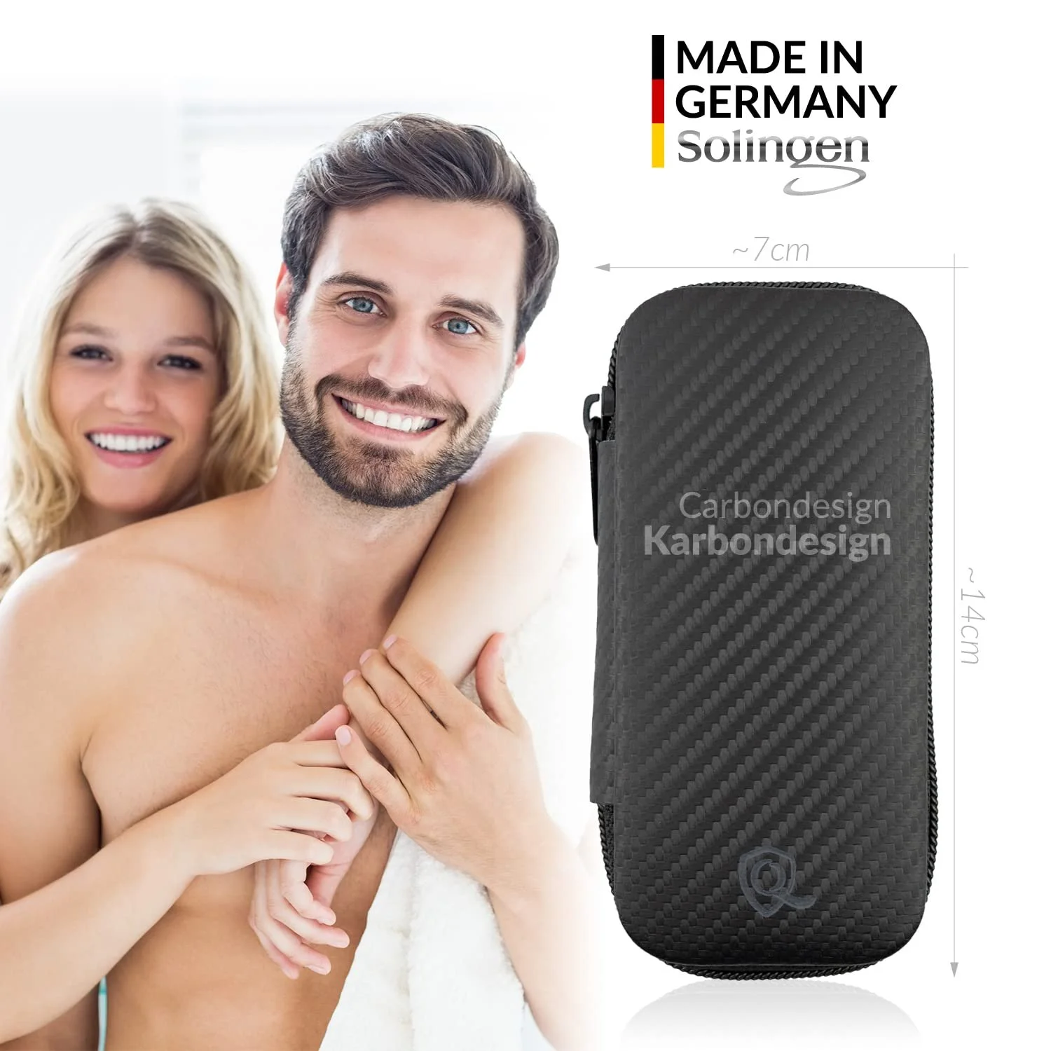 Набір для манікюру marQus Solingen для чоловіків і жінок, 7 предметів, фото №2