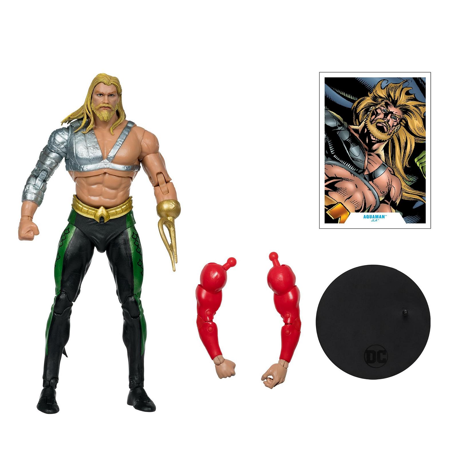 Фигурка McFarlane Toys DC Multiverse Аквамен (JLA) 17,78 см, фото №4