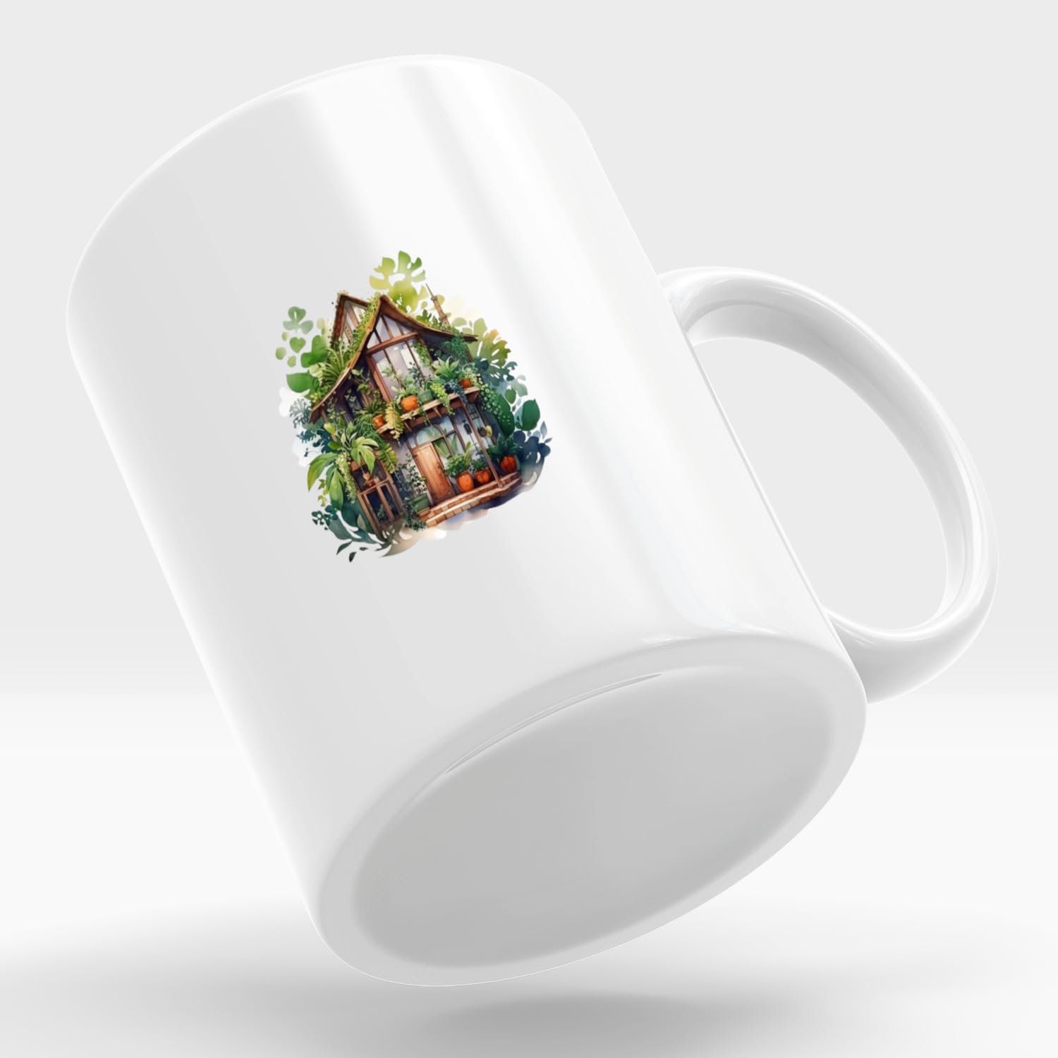 Детская кружка Лесной домик, фото №2