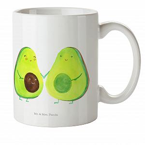 Детская Кружка Mr. & Mrs. Panda Avocado Couple Пластиковая - Фото 1