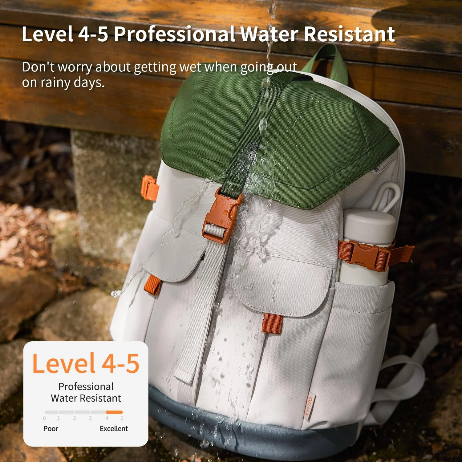 Рюкзак для ноутбука Waterproof Expandable 17 дюймів, фото №4 Рюкзак для ноутбука Waterproof Expandable 17 дюймів, фото №4