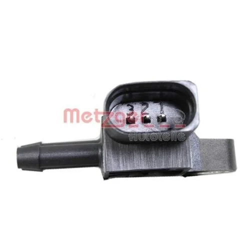 Датчик тиску відпрацьованих газів METZGER 0906214 VAG, фото №2