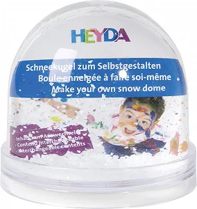 Снежный шар Heyda Акриловый DIY 9 x 8.5 см - Фото 1