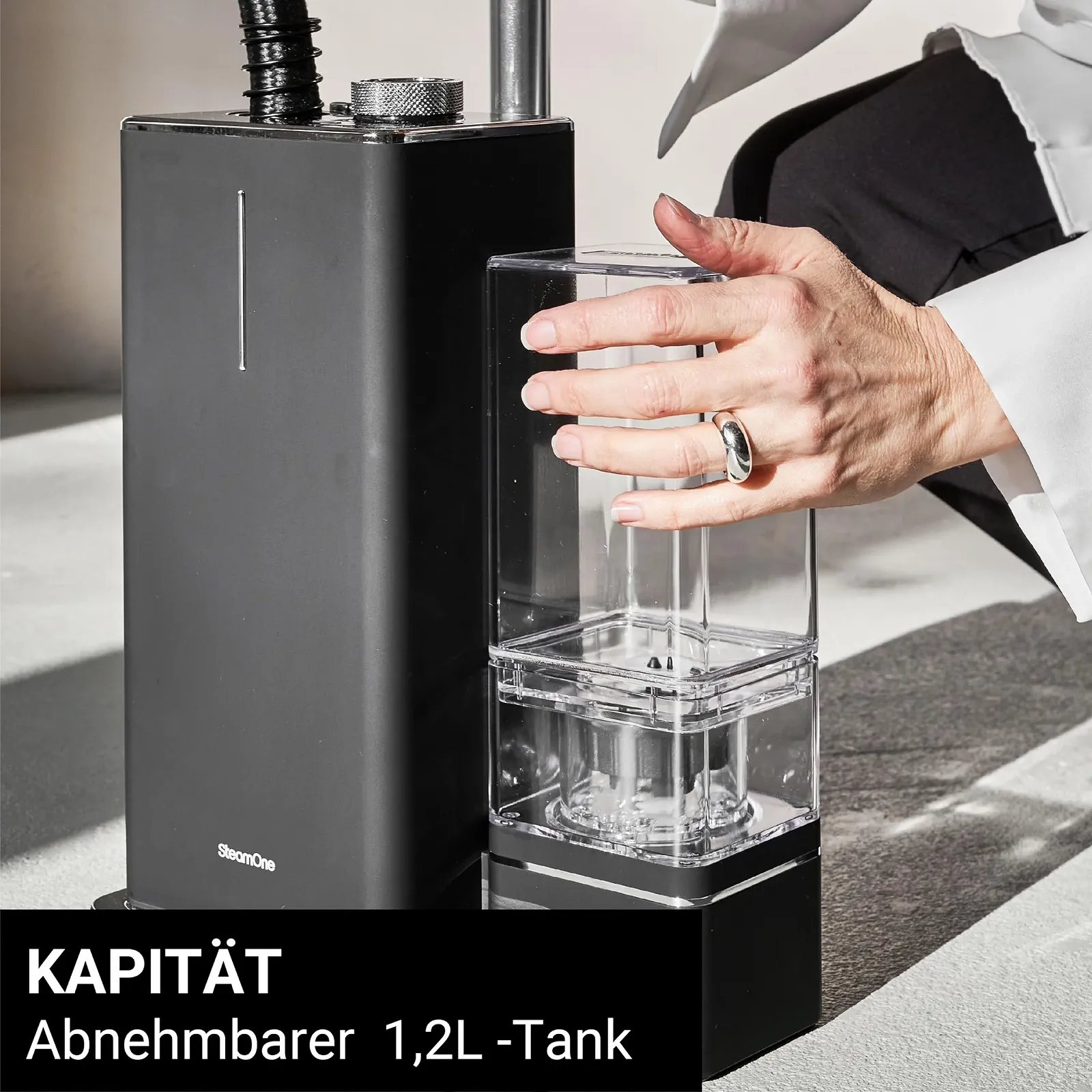 Вертикальный отпариватель SteamOne George Professional 2000 Вт 45 г/мин, фото №6