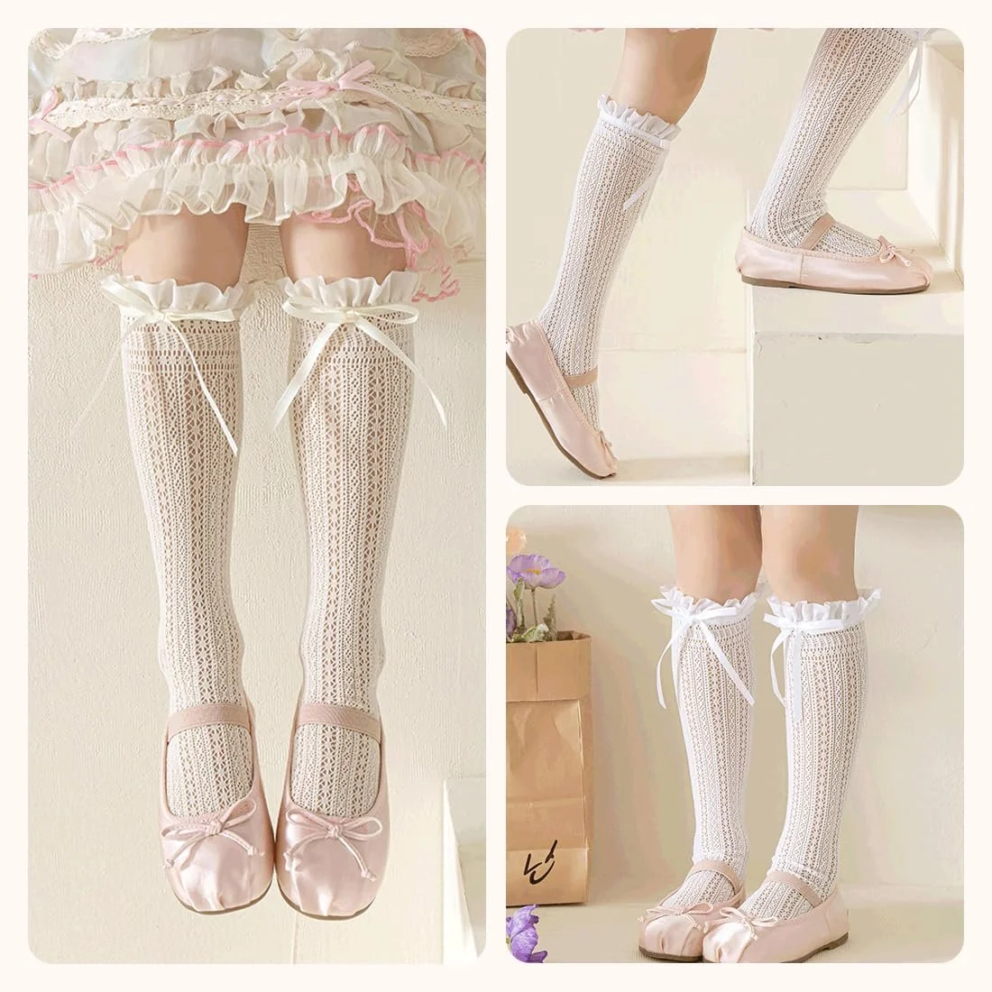 1 пара традиційних панчіх до колін, фото №6