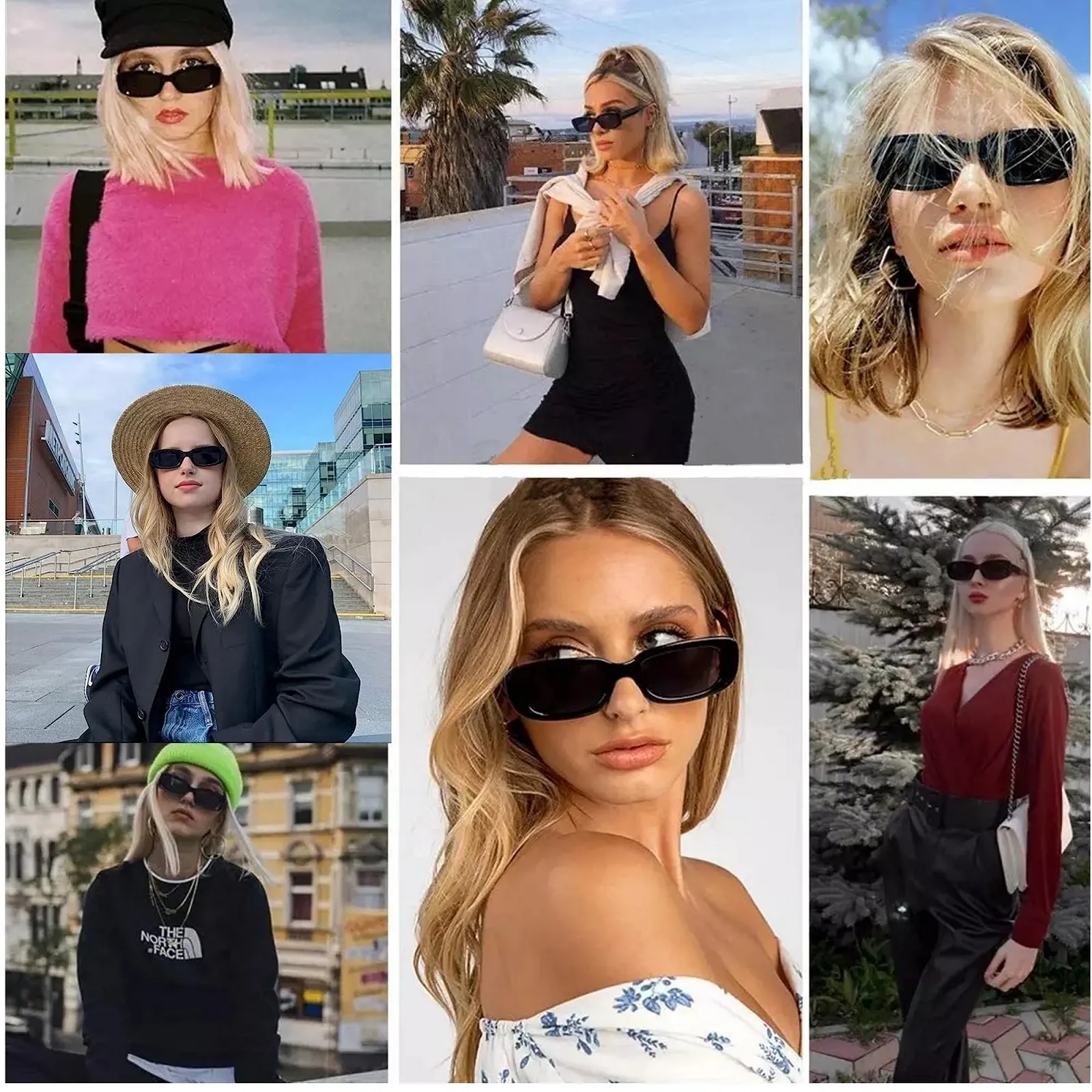 Винтажные очки Прямоугольные Цветные 90-х, фото №3 Винтажные очки Прямоугольные Цветные 90-х, фото №3