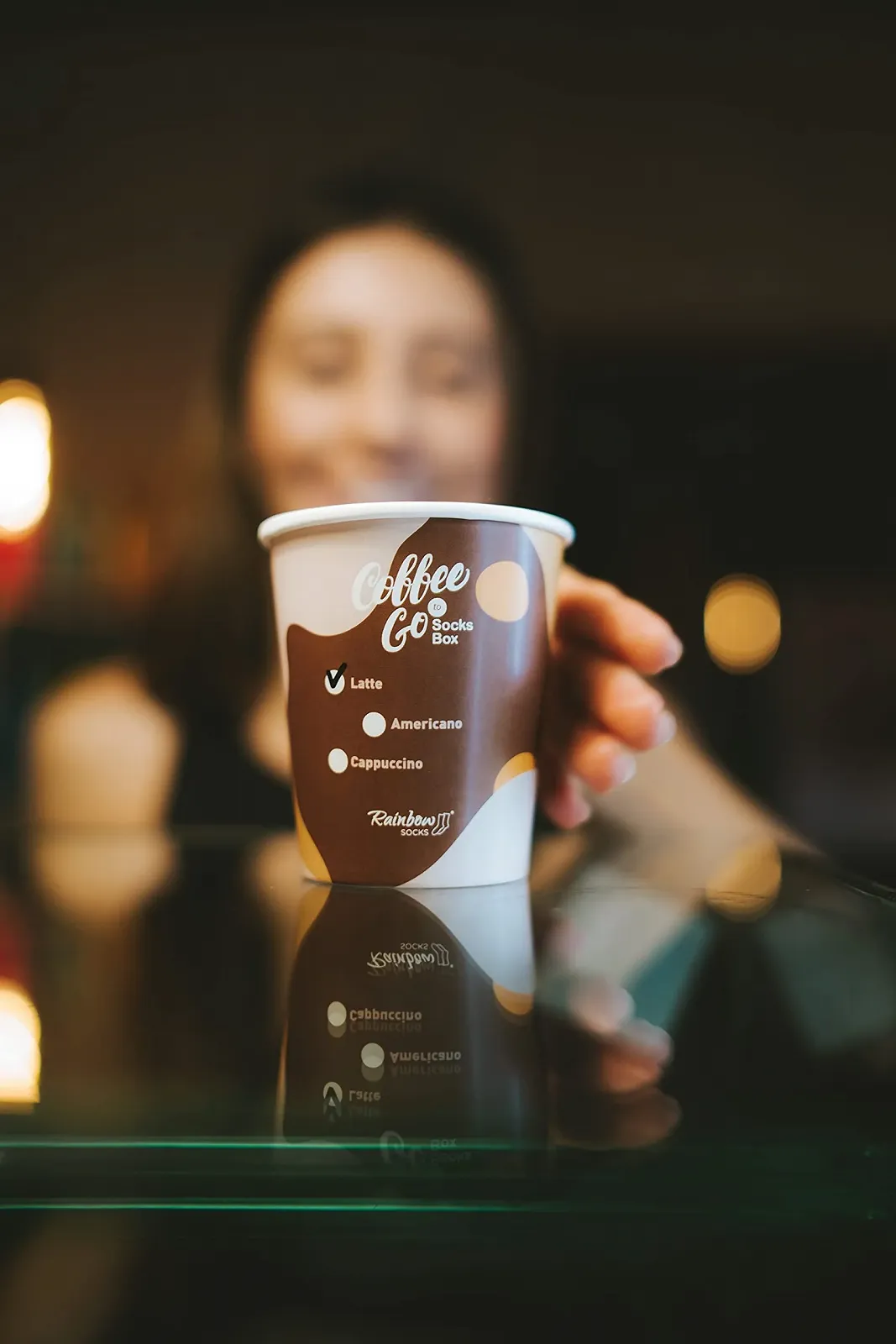 Шкарпетки Rainbow Socks у формі кавової чашки - 4 варіанти, фото №3