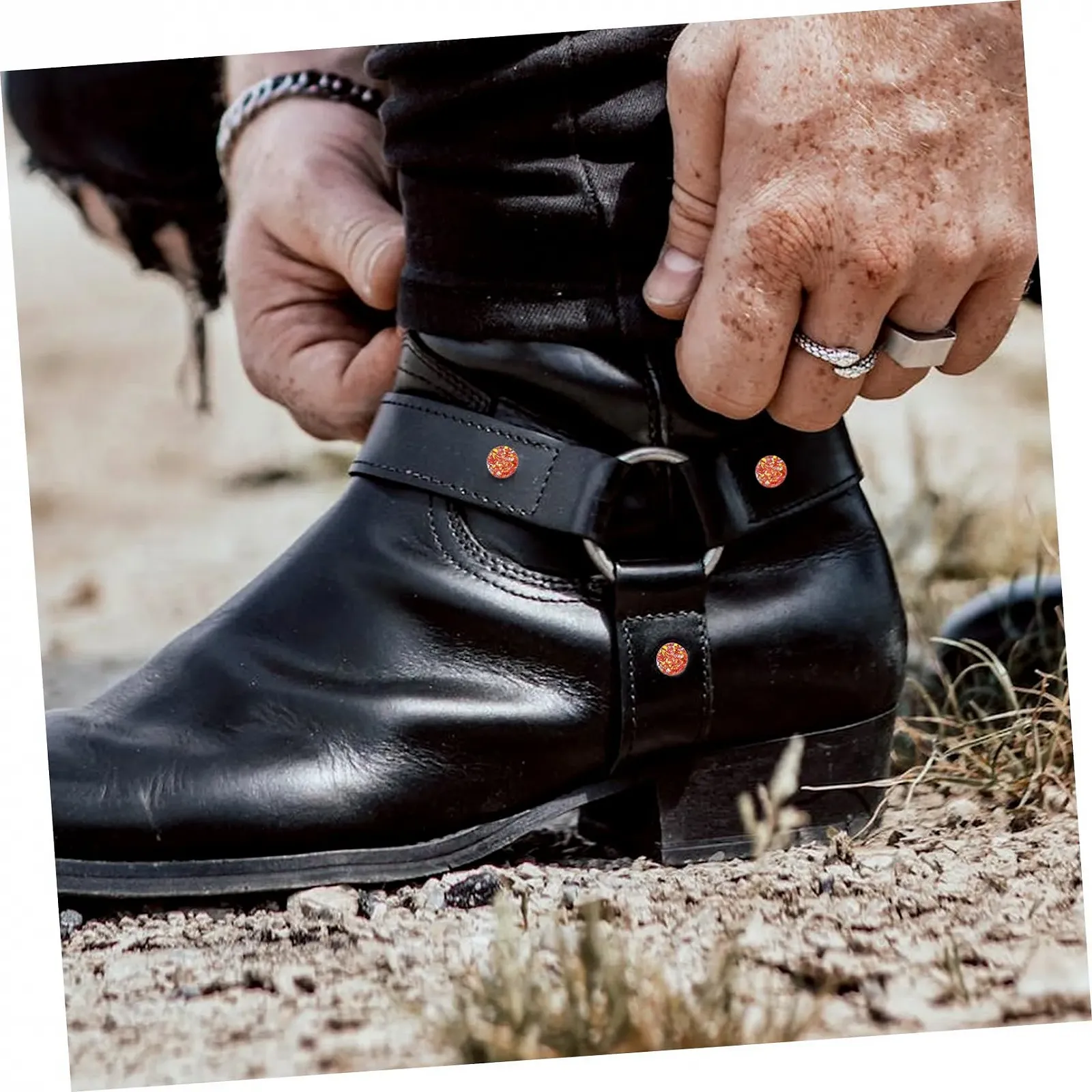 Стрази Gypsophila COHEALI Плоский Низ, дрібні, пластикові, пачка 100 штук, фото №6