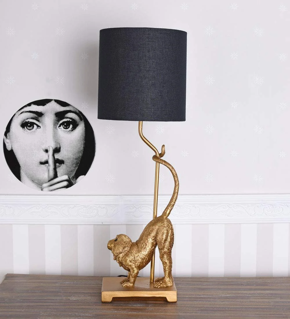 Настольная лампа Palazzo Monkey CW227 фигурка обезьяны, фото №3