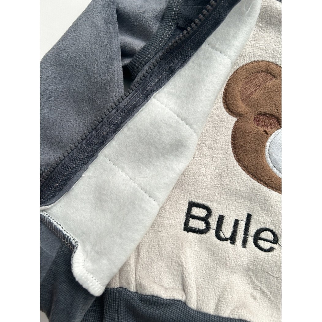 Дитячий костюм-трійка теплий Bule Baby від 80 до 110 см, фото №5