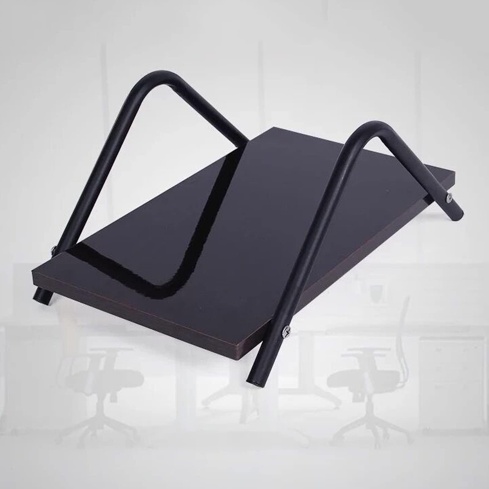 Подставка для компьютера, держатель для CPU, бытовая полка для хранения, подставка для компьютера Tower с боковым металлическим кронштейном (A), фото №5