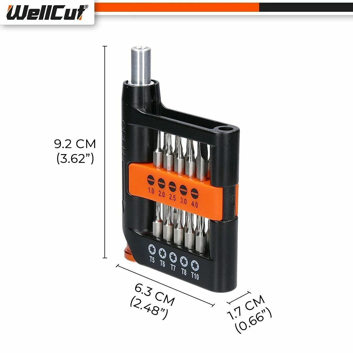 Набір викруток WellCut Precision Multipurpose Screwdriver Bit 20 x Bits, фото №2 Набір викруток WellCut Precision Multipurpose Screwdriver Bit 20 x Bits, фото №2