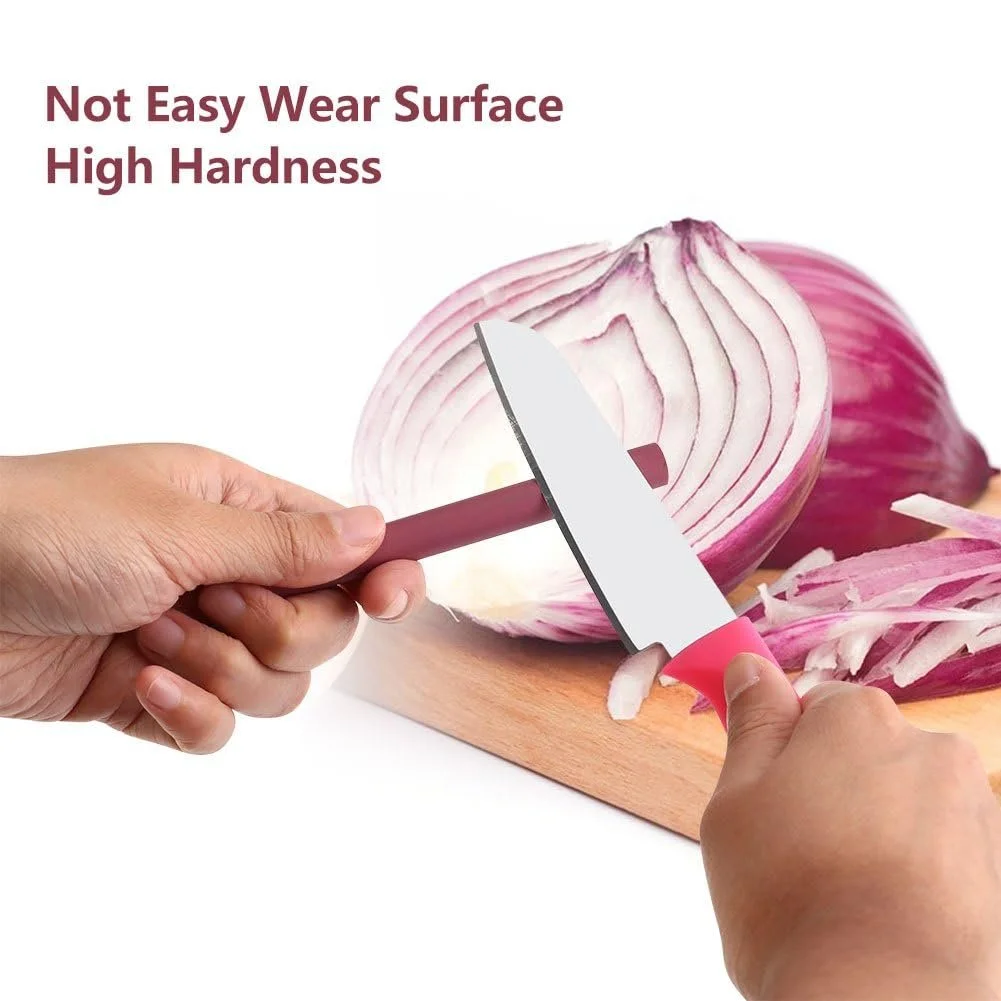 Точильний камінь рубіновий 3000 грит 10 см круглий масляний, фото №2