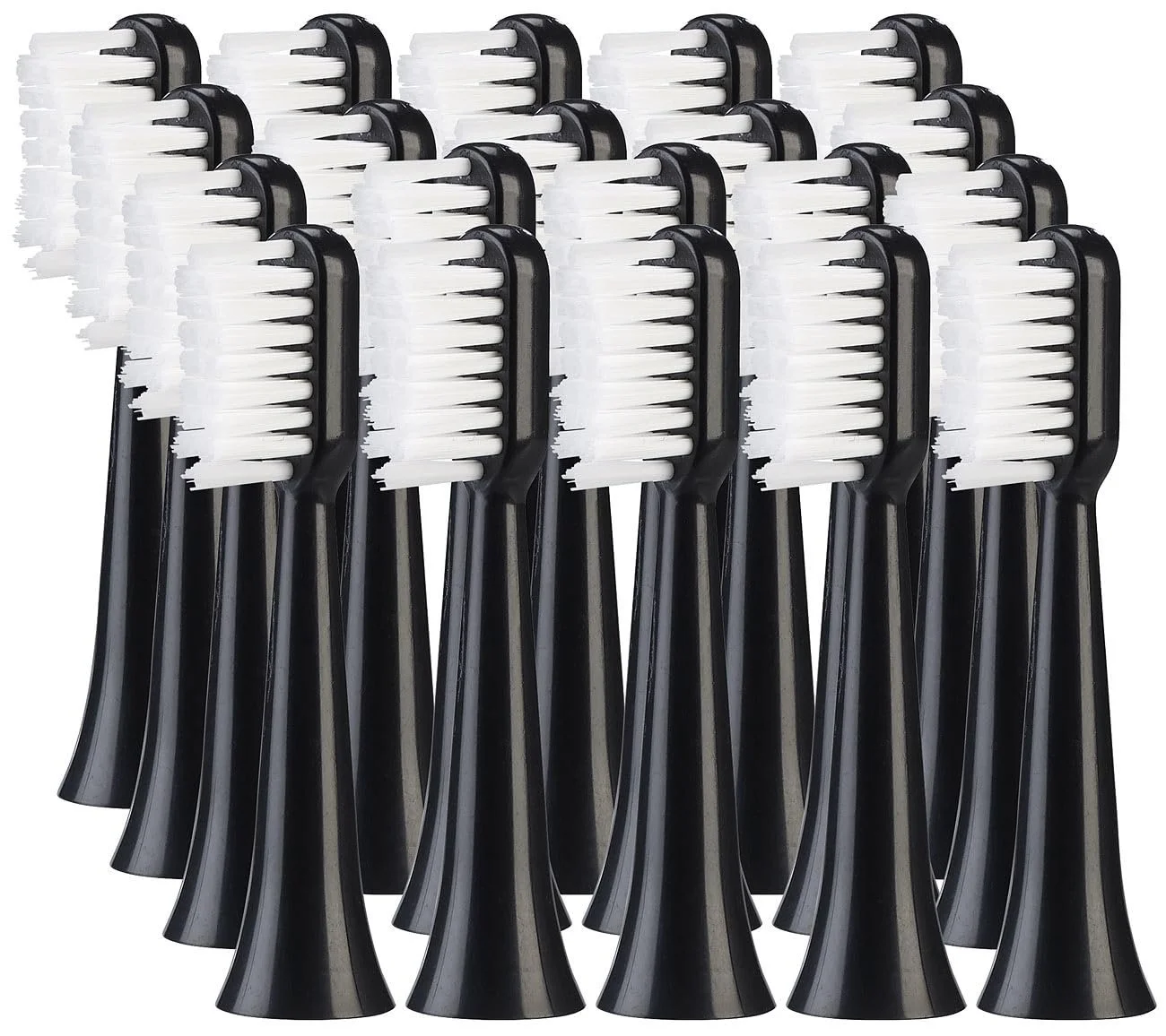 Сменные насадки для зубной щетки newgen medicals SZB-300 20 шт. Средняя жесткость, фото №1