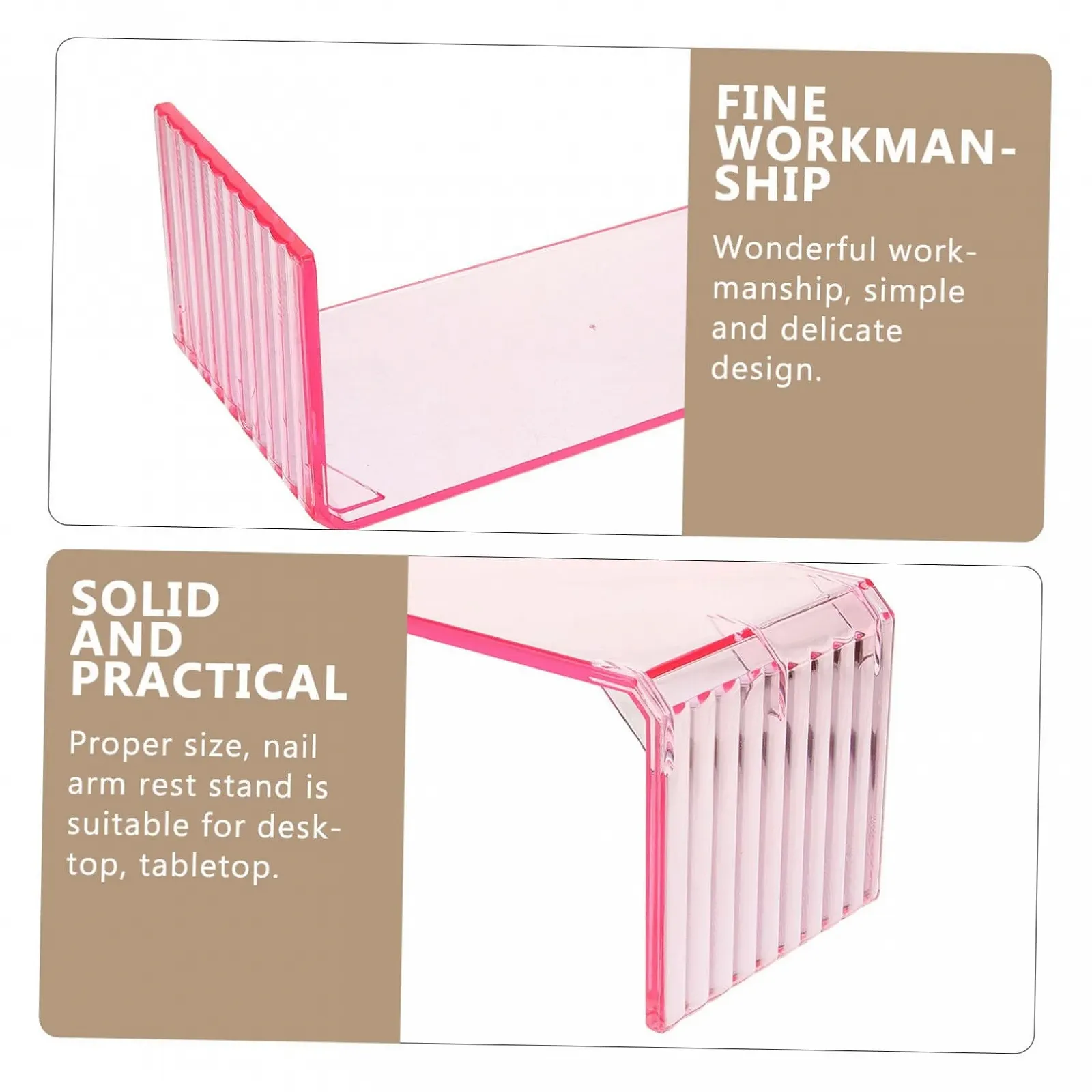 Підставка для рук акрилова VALICLUD для манікюру, фото №8