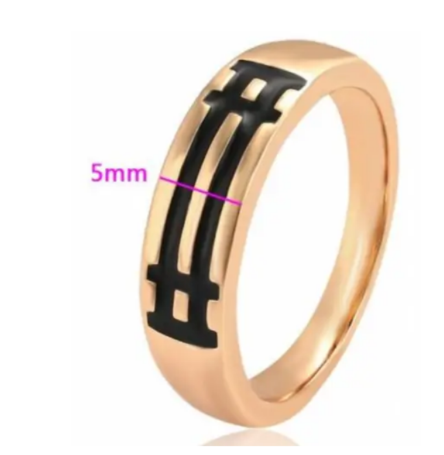 Кольцо обручальное позолоченое с ювелирной эмалью., фото №1