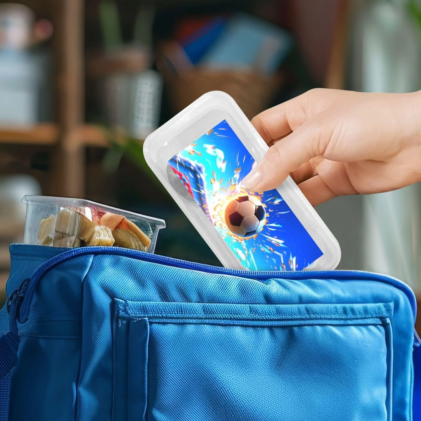 Набір дитячих столових приборів з малюнком The Flying Soccer Ball, три предмети, багаторазового використання, фото №7 Набір дитячих столових приборів з малюнком The Flying Soccer Ball, три предмети, багаторазового використання, фото №7