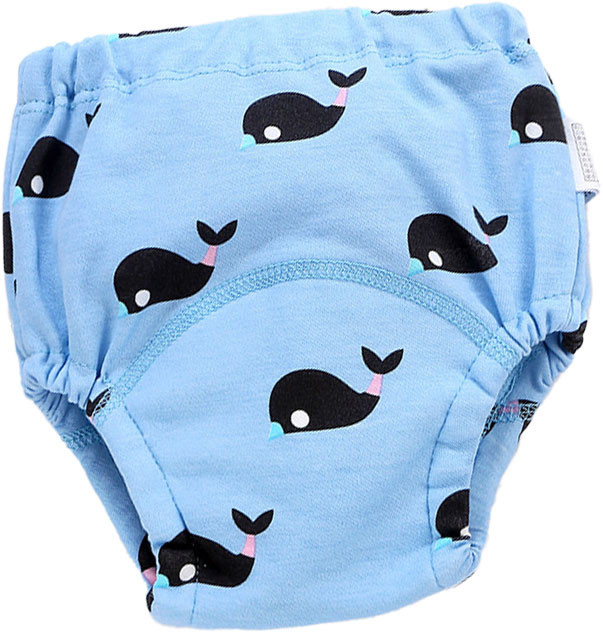 Трусики багаторазові тренувальні 2Life перші розміри 80 Блакитний з друком рукавичок (n-9813), фото №1