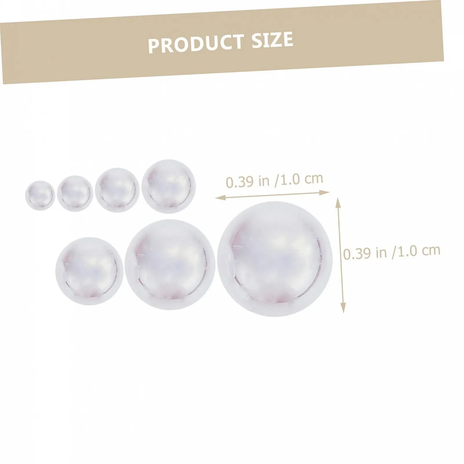 Декоративні перлини NUOBESTY, багатоцільові перлини для рукоділля, для ювелірних виробів, аксесуарів для волосся, одягу, напівперлини з високоякісного матеріалу для DIY-проєктів, фото №5